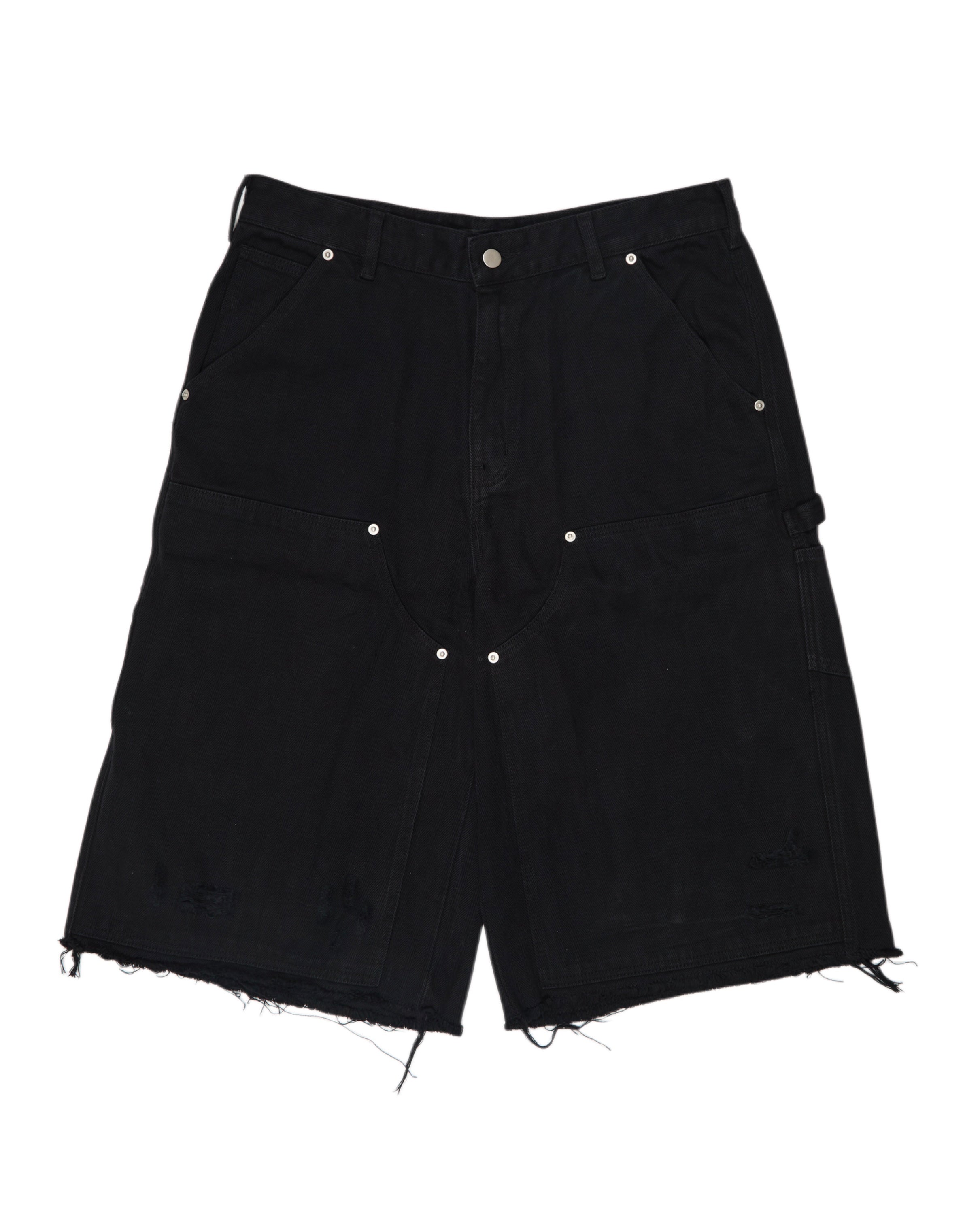 JAPANESE HERRINGBONE CAPRIS